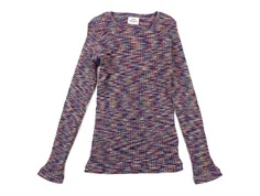 Mads Nørgaard Talino top black/multi mouline